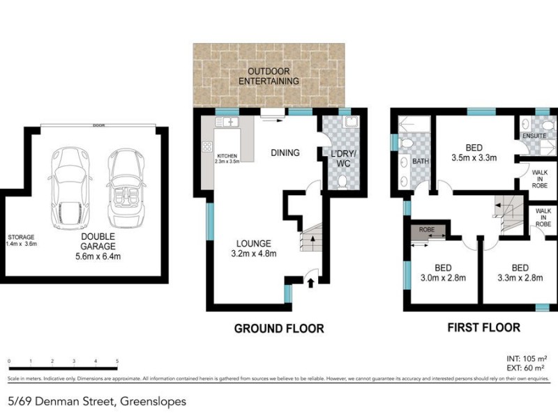 5/69 Denman Street, Greenslopes QLD 4120 Floorplan