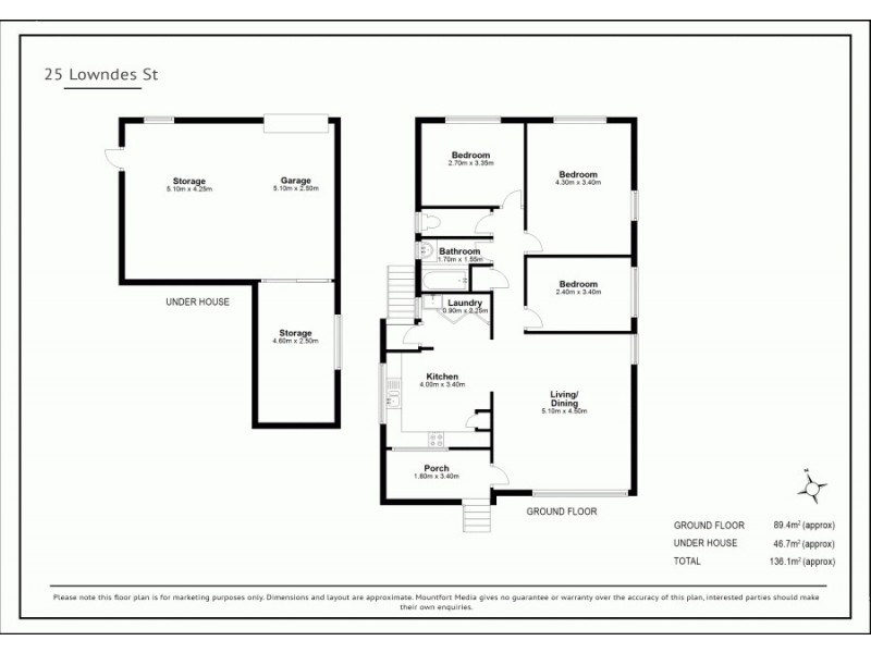 25 Lowndes Street, Salisbury QLD 4107 Floorplan