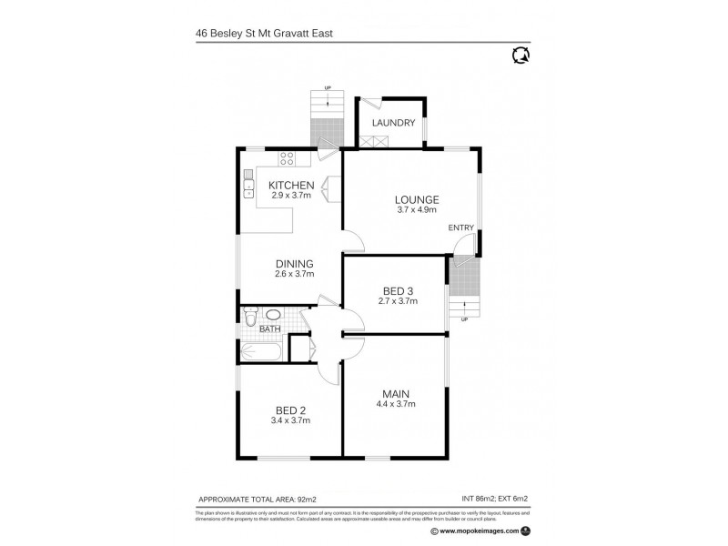46 Besley Street, Mount Gravatt East QLD 4122 Floorplan