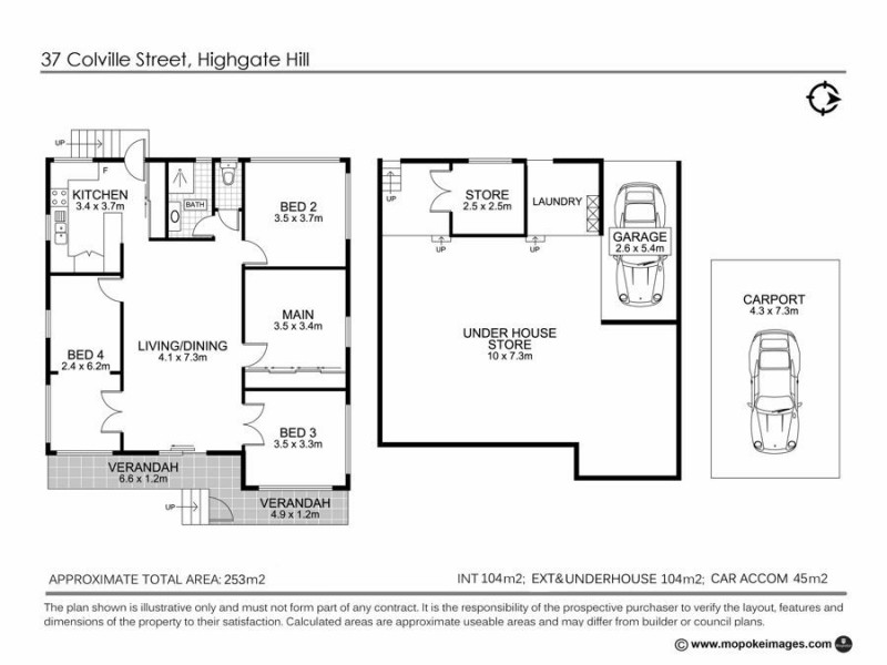 37 Colville Street, Highgate Hill QLD 4101 Floorplan