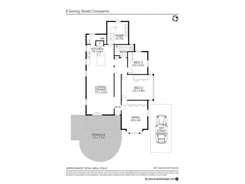 8 Goring Street, Coorparoo QLD 4151 Floorplan