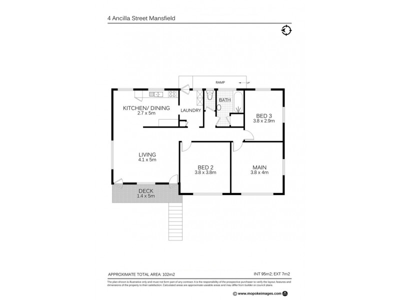 4 Ancilla Street, Mansfield QLD 4122 Floorplan