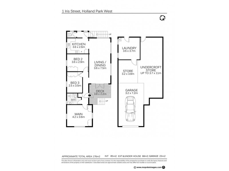 1 Iris St, Holland Park West QLD 4121 Floorplan