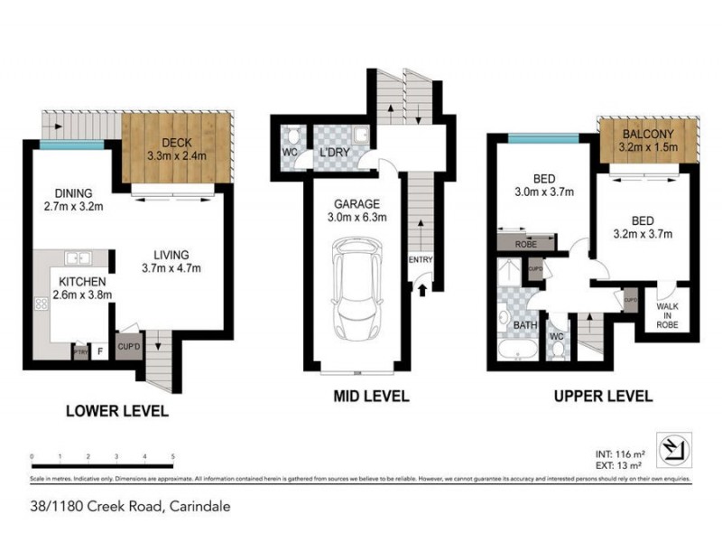 38/1180 Creek Road, Carina Heights QLD 4152 Floorplan