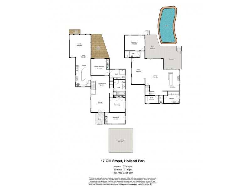 17 Gill Street, Holland Park QLD 4121 Floorplan