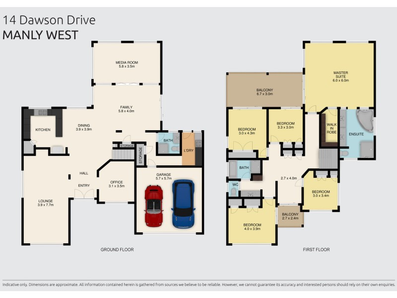 14 Dawson Drive, Manly West QLD 4179 Floorplan