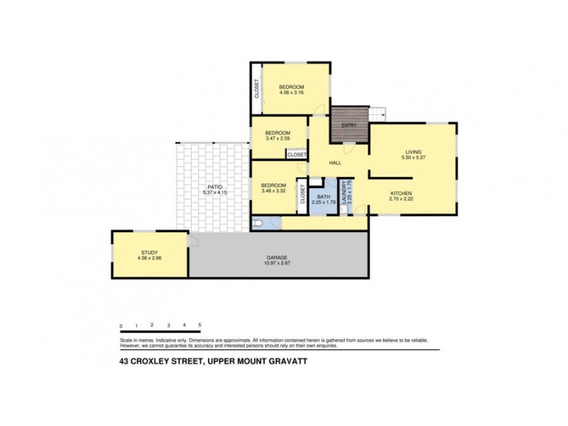 43 Croxley Street, Upper Mount Gravatt QLD 4122 Floorplan