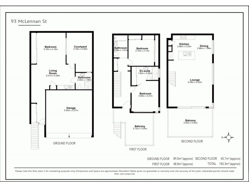 93 McLennan Street, Wooloowin QLD 4030 Floorplan