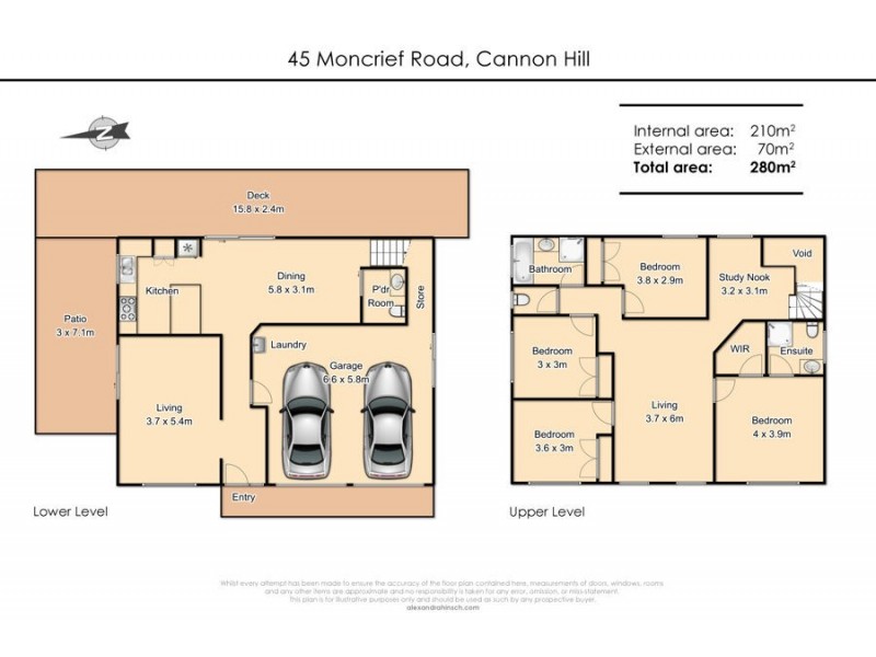 45 Moncrief Road, Cannon Hill QLD 4170 Floorplan