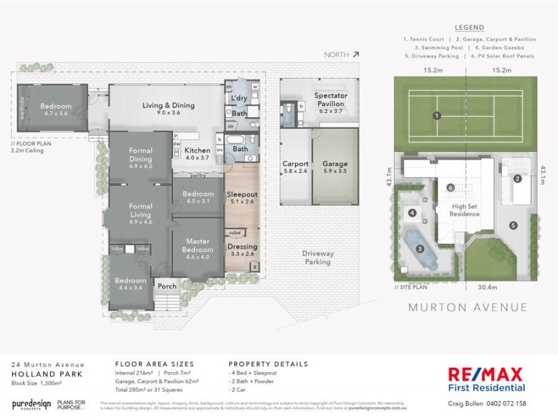 24 Murton Ave, Holland Park QLD 4121 Floorplan