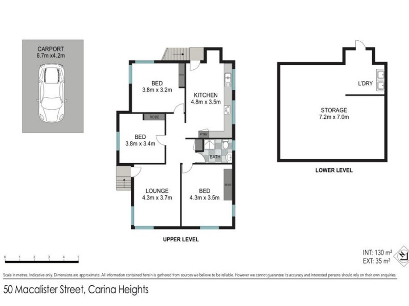 50 Macalister Street, Carina Heights QLD 4152 Floorplan