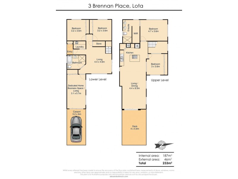 3 Brennan Place, Lota QLD 4179 Floorplan