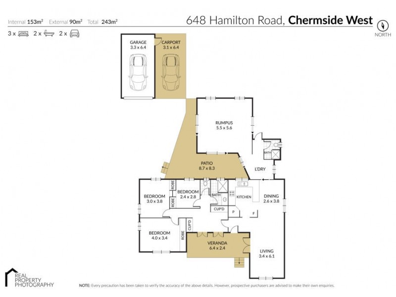 648 Hamilton Road, Chermside West QLD 4032 Floorplan