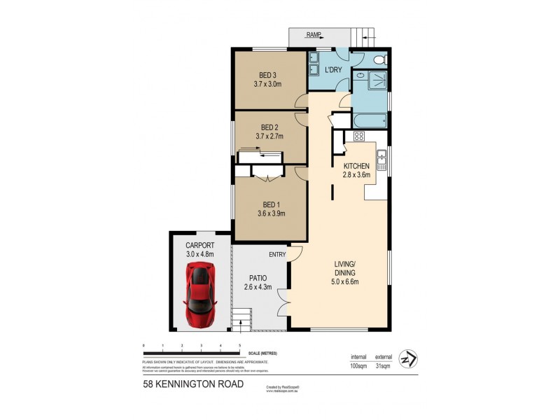 58 Kennington Rd, Camp Hill QLD 4152 Floorplan
