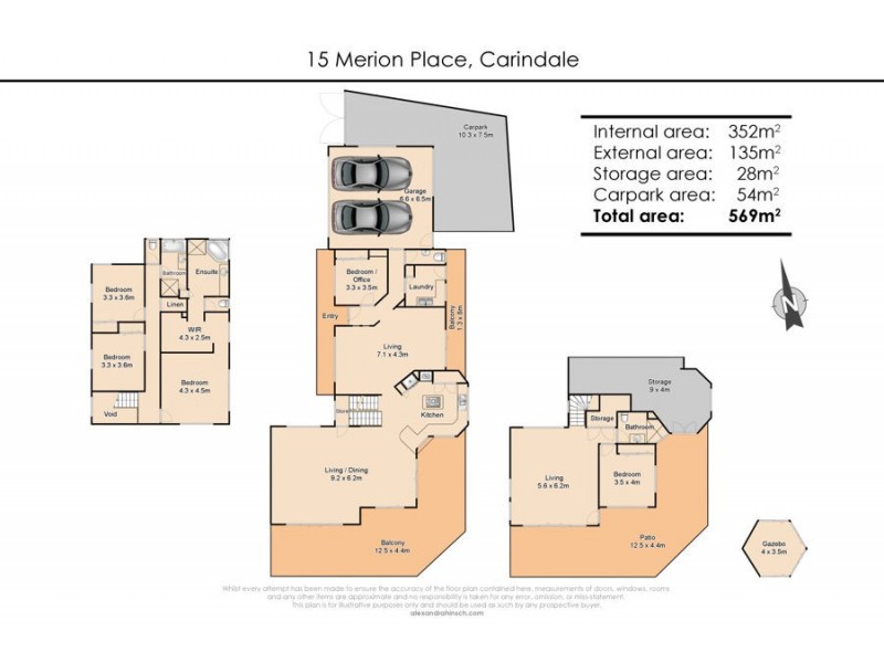 15 Merion Place, Carindale QLD 4152 Floorplan