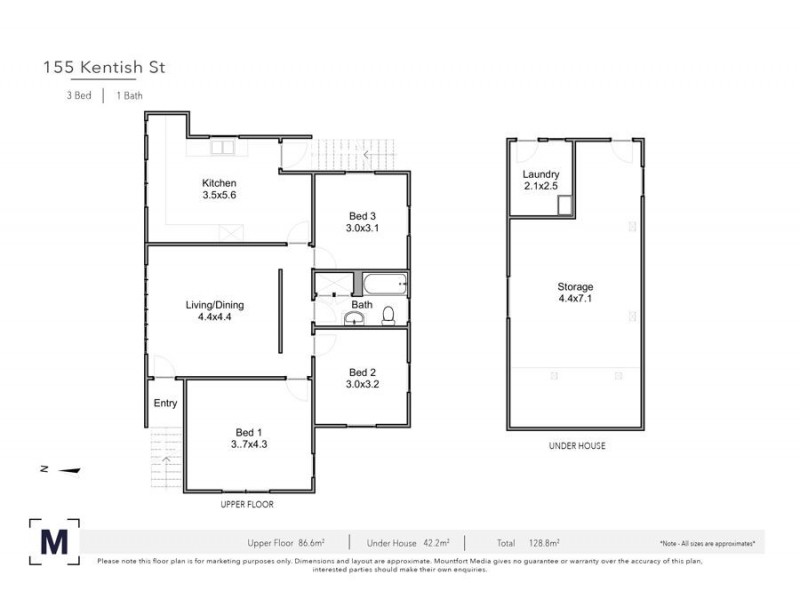 155 Kentish Street, Mount Gravatt East QLD 4122 Floorplan