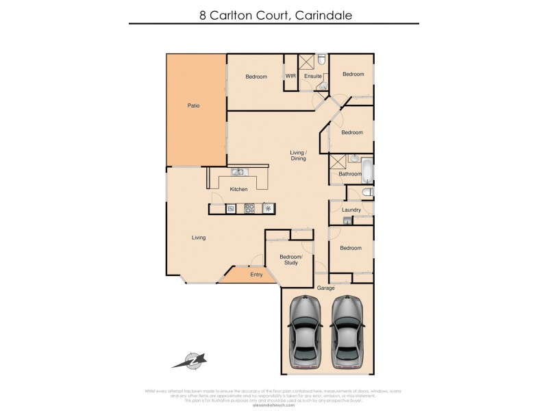 8 Carlton Court, Carindale QLD 4152 Floorplan