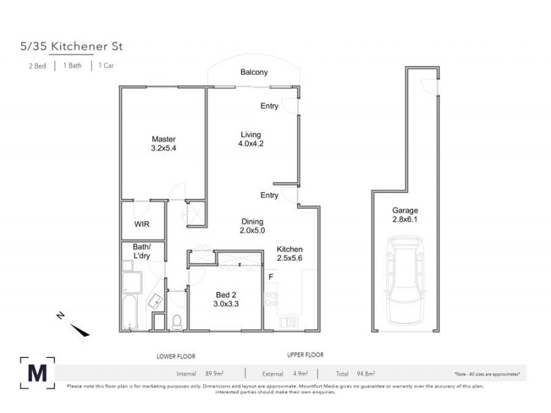 5 / 35 Kitchener Street, Coorparoo QLD 4151 Floorplan