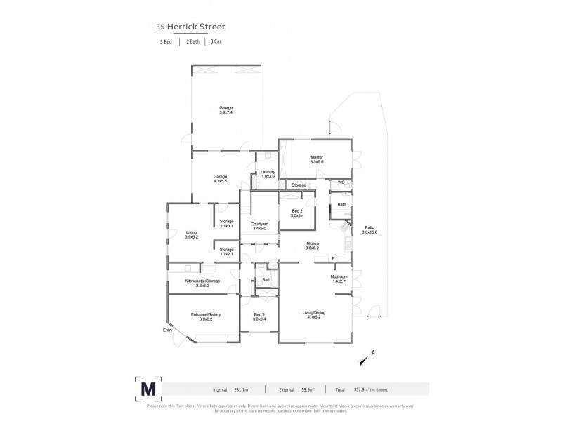 35 Herrick St, Mount Gravatt QLD 4122 Floorplan