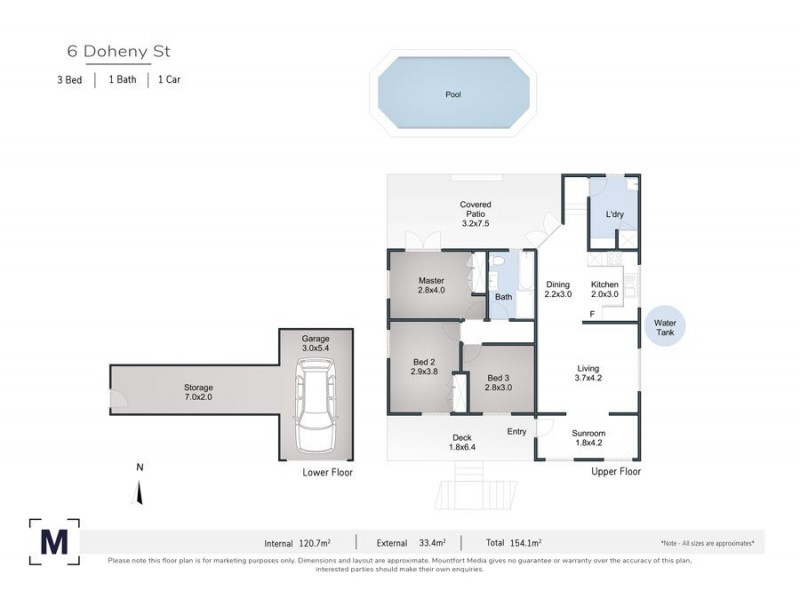 6 Doheny Street, Mount Gravatt QLD 4122 Floorplan