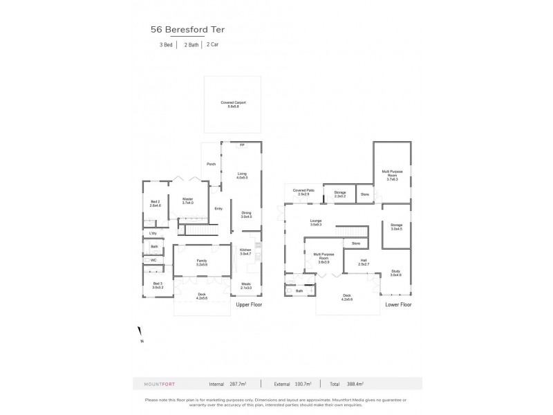 56 Beresford Tce, Coorparoo QLD 4151 Floorplan