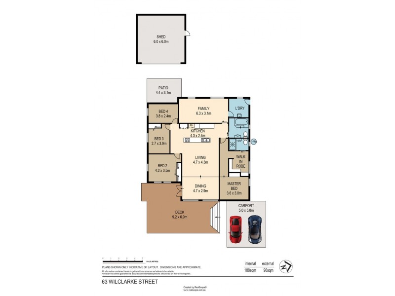 63 Wilclarke Street, Upper Mount Gravatt QLD 4122 Floorplan