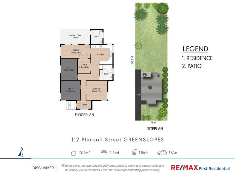 112 Plimsoll Street, Greenslopes QLD 4120 Floorplan