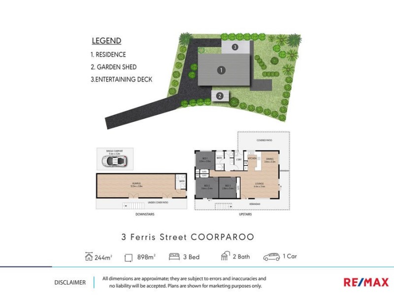 3 Ferris Street, Coorparoo QLD 4151 Floorplan