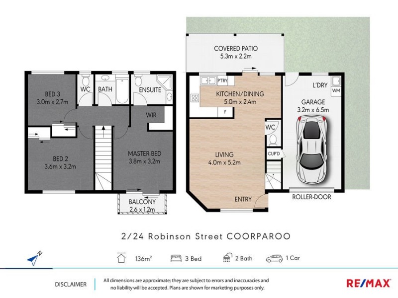2 / 24 Robinson Street, Coorparoo QLD 4151 Floorplan