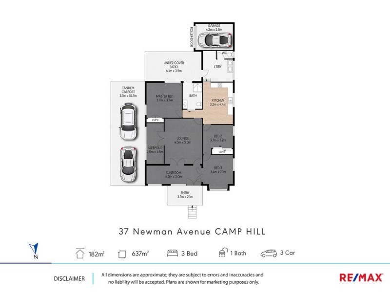 37 Newman Avenue, Camp Hill QLD 4152 Floorplan