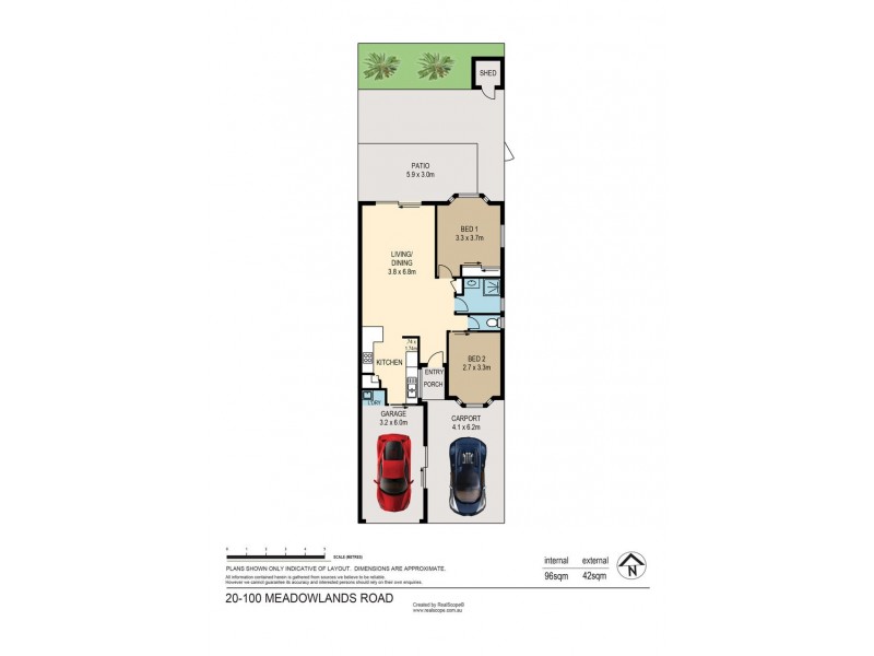20/100 Meadowlands Road, Carina QLD 4152 Floorplan
