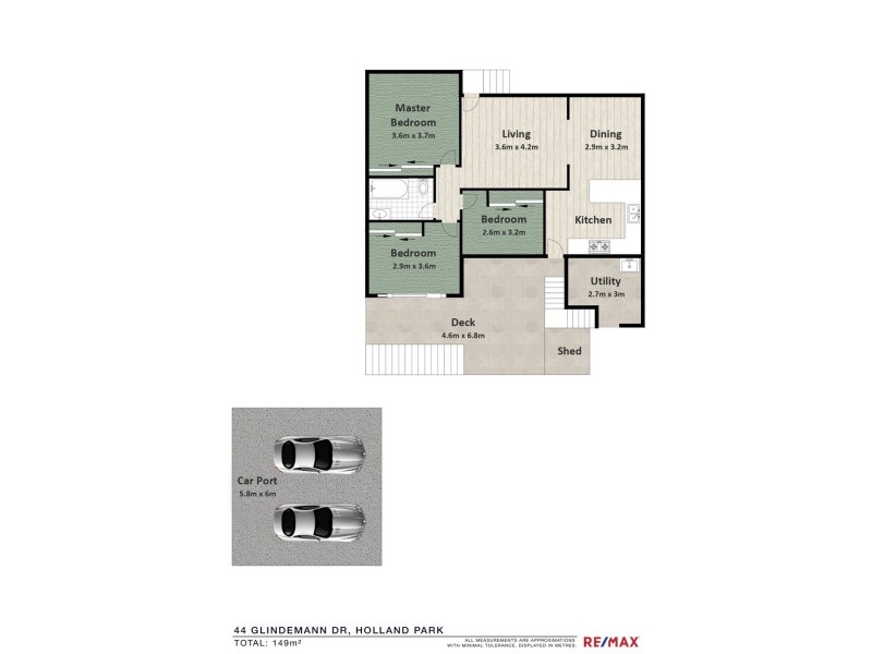 44 Glindemann Dr, Holland Park QLD 4121 Floorplan