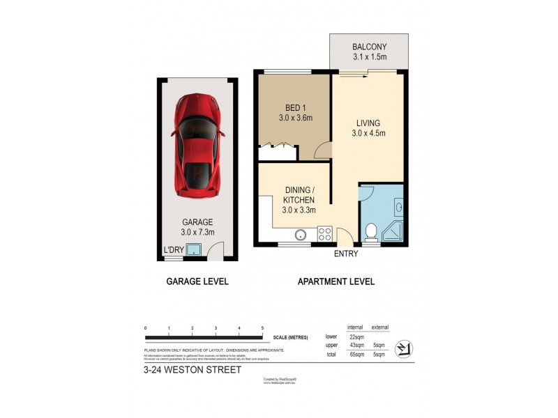 3/24 Weston Street, Coorparoo QLD 4151 Floorplan