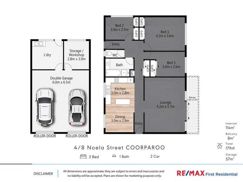 4 / 8 Noela Street, Coorparoo QLD 4151 Floorplan
