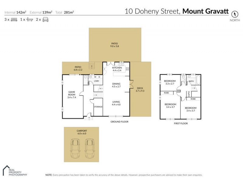 10 Doheny Street, Mount Gravatt QLD 4122 Floorplan
