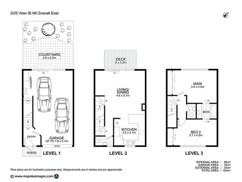 3/25 View st, Mount Gravatt East QLD 4122 Floorplan
