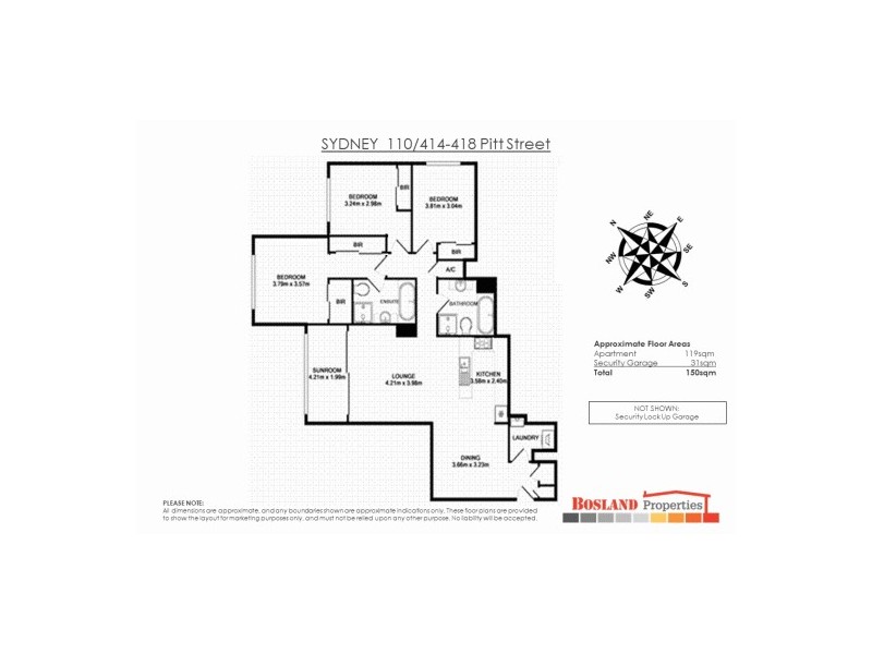 110 414-418 Pitt Street, Sydney NSW 2000 Floorplan