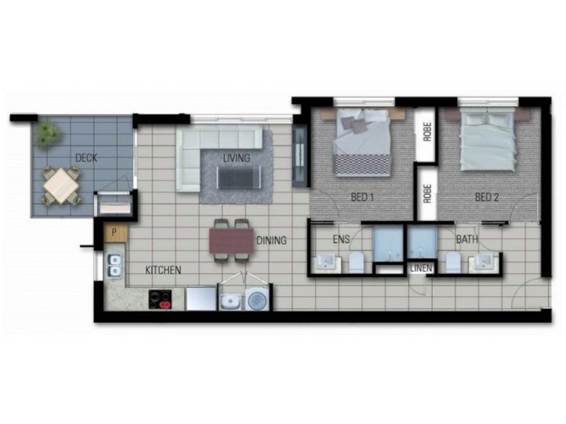 1/22 Lade Street, Gaythorne QLD 4051 Floorplan