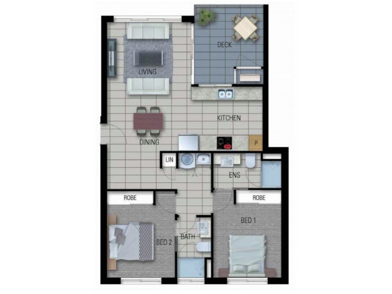 3/22 Lade Street, Gaythorne QLD 4051 Floorplan