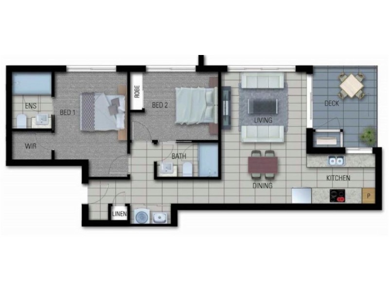 17/22 Lade Street, Gaythorne QLD 4051 Floorplan