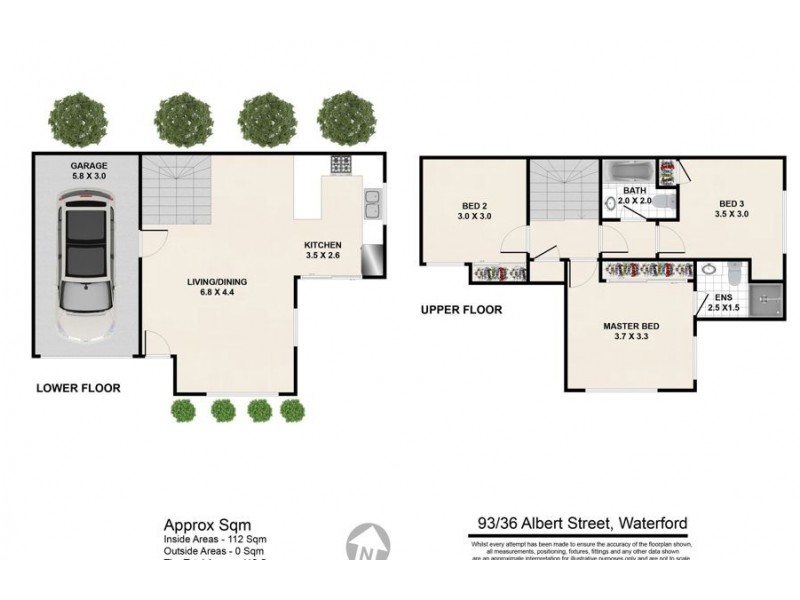 Unit 93/36 Albert Street, Waterford QLD 4133 Floorplan