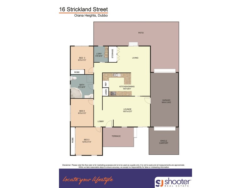 16 Strickland Street, Dubbo NSW 2830 Floorplan