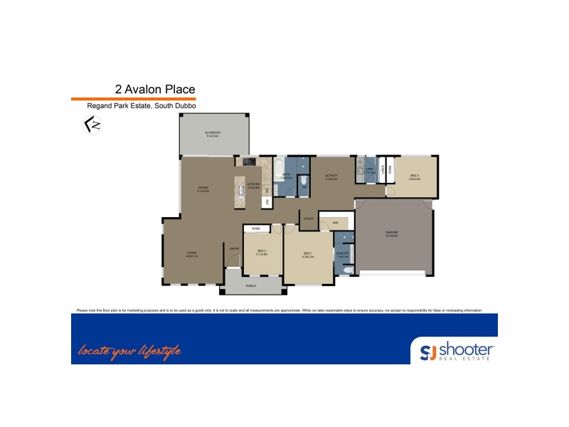 2 Avalon Place, Dubbo NSW 2830 Floorplan