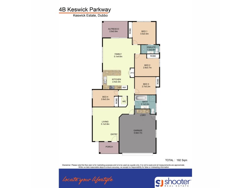 4B Keswick Parkway, Dubbo NSW 2830 Floorplan