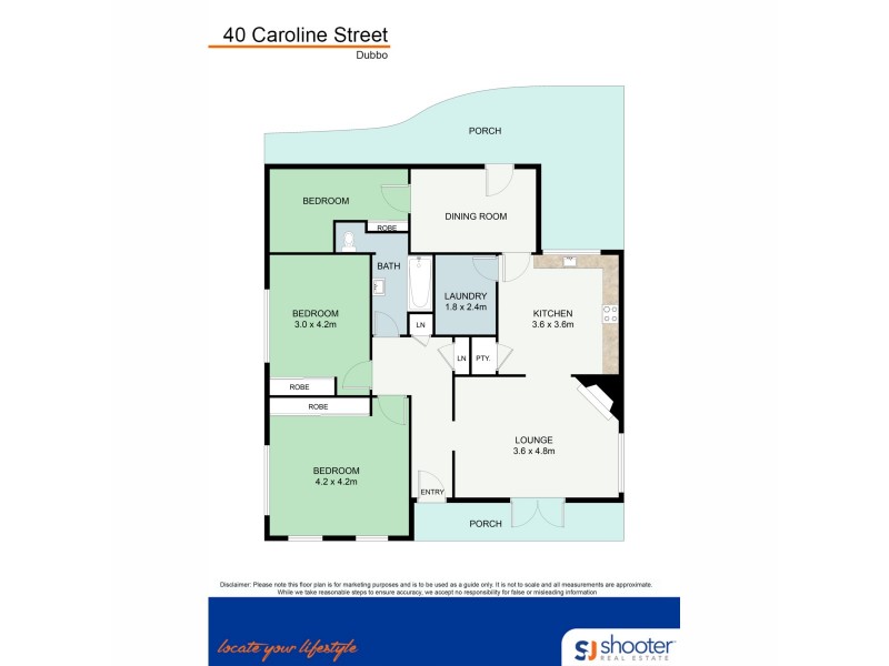 40 Caroline Street, Dubbo NSW 2830 Floorplan