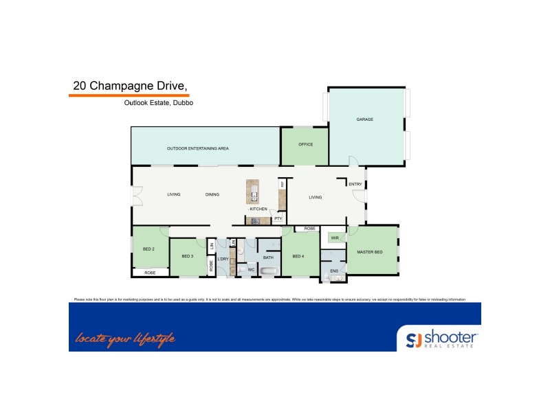 20 Champagne Drive, Dubbo NSW 2830 Floorplan