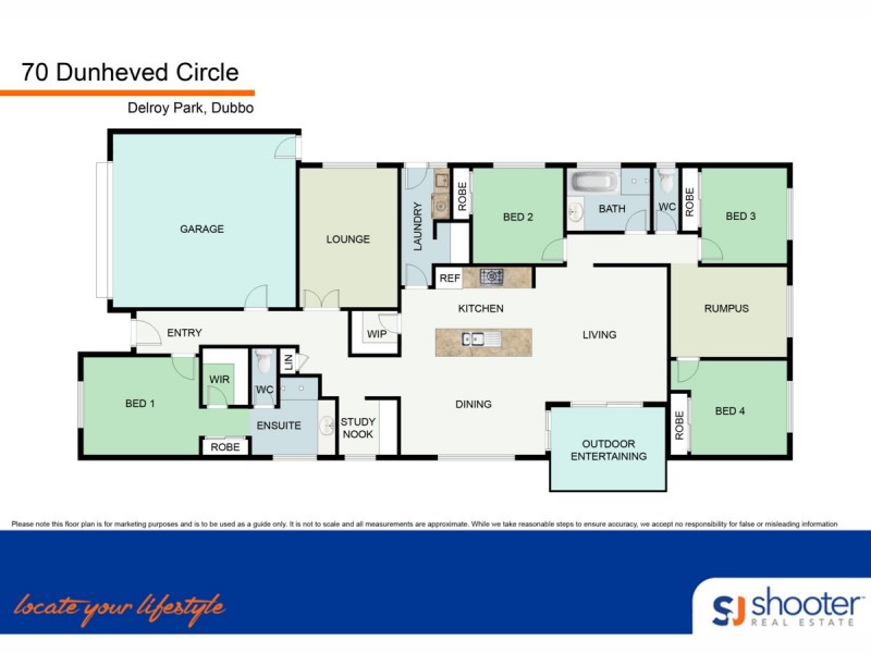 70 Dunheved Circle, Dubbo NSW 2830 Floorplan