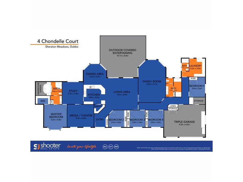 4 Chondelle Court, Dubbo NSW 2830 Floorplan