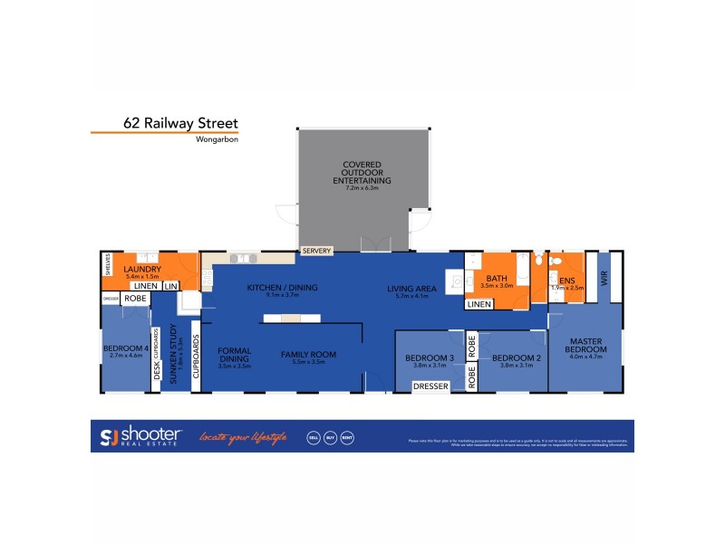 62 Railway Street, Wongarbon NSW 2831 Floorplan