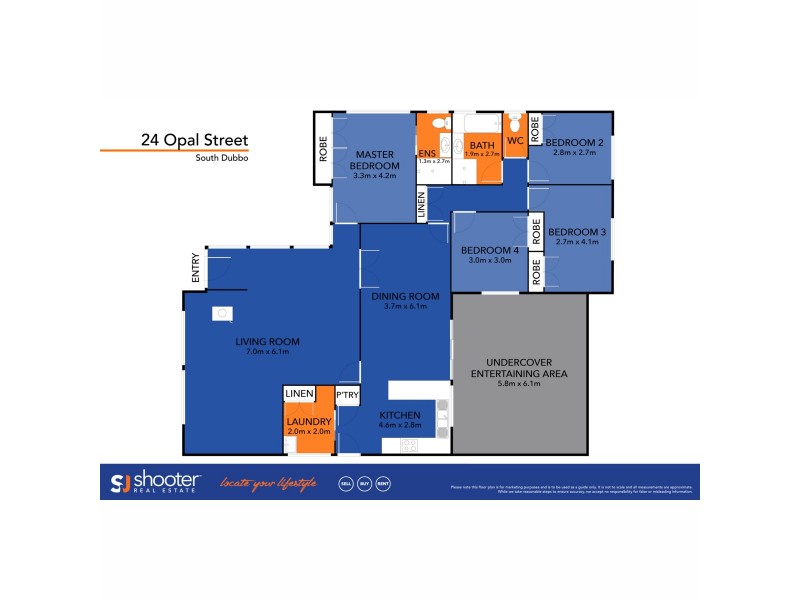 24 Opal Street, Dubbo NSW 2830 Floorplan